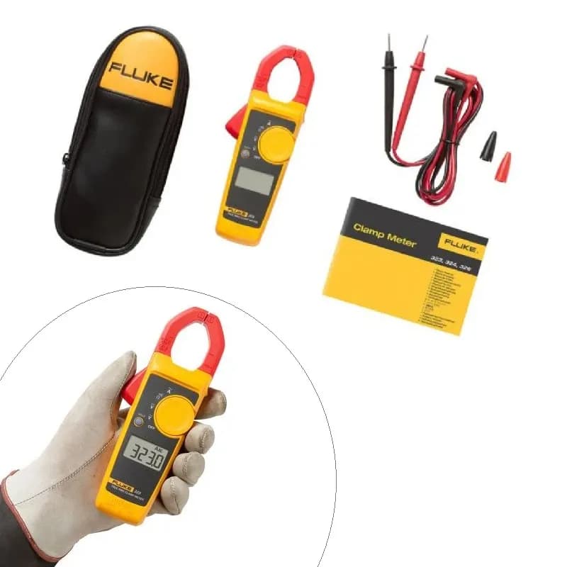 Fluke 323 True RMS Clamp Meter - Gallery Image 1