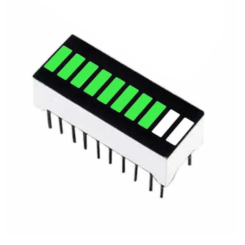 Green 10 Segment LED Display - Gallery Image 1