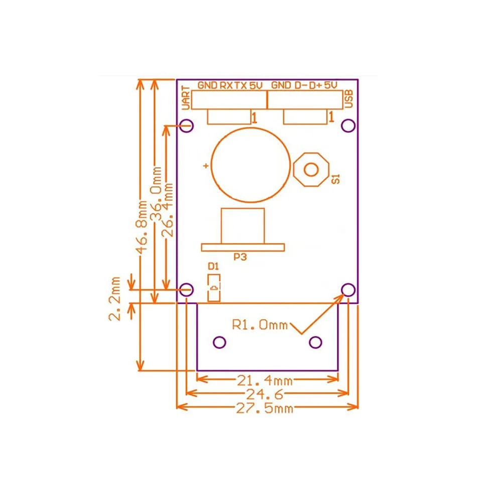 GROW-GM65 Barcode scanner - Gallery Image 5