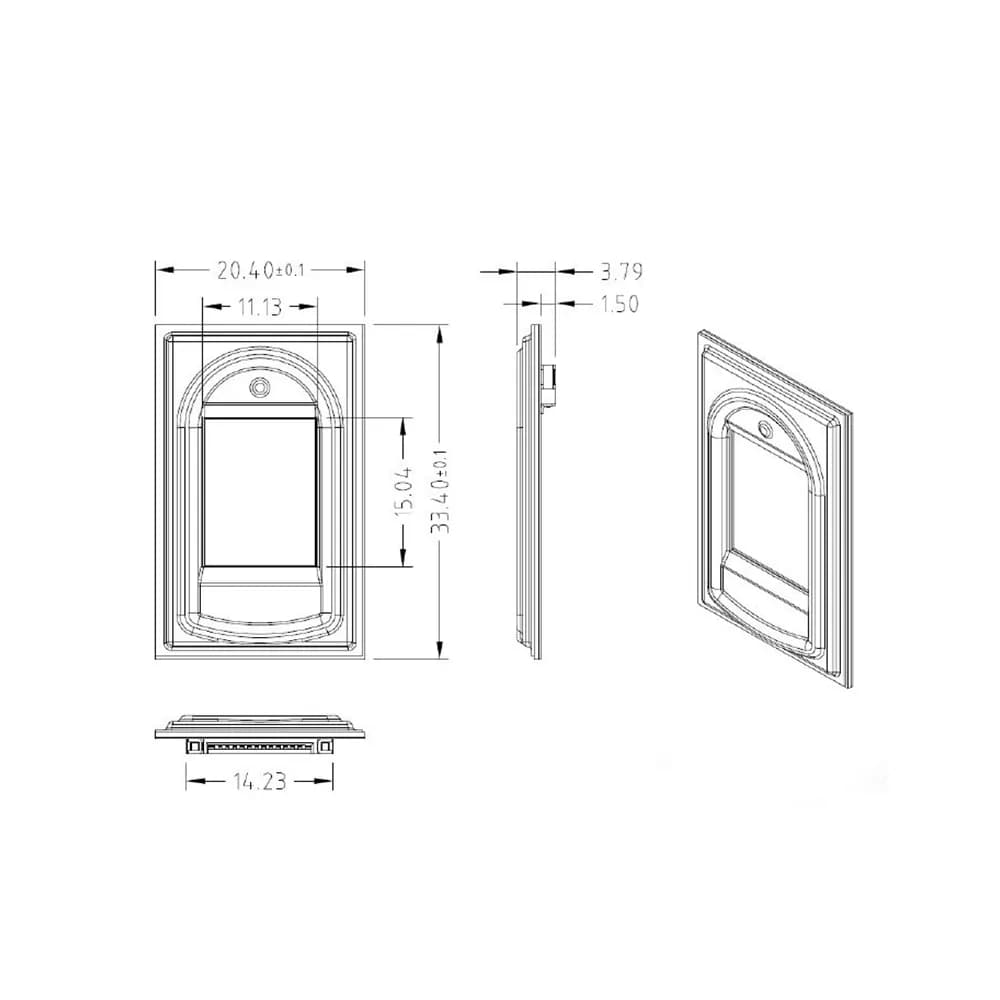 GROW-R303 Fingerprint Module - Gallery Image 3