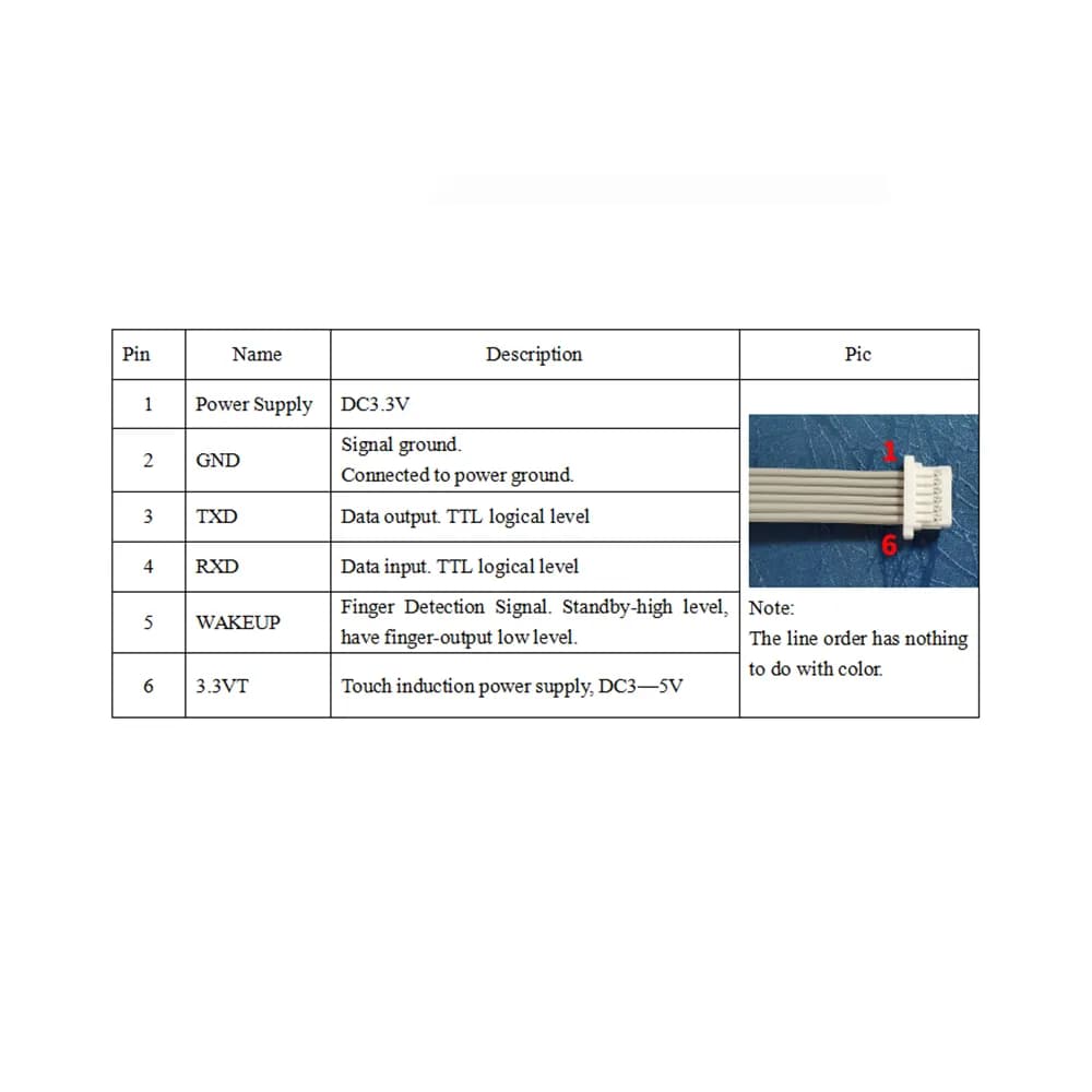 GROW-R503S Fingerprint Module - Gallery Image 1