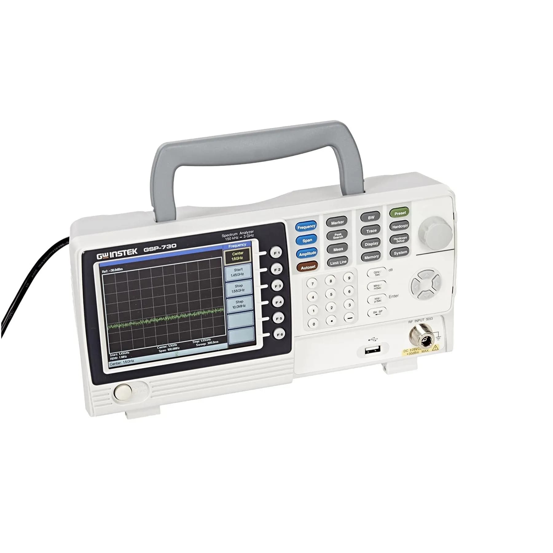 GW Instek GSP-730 Spectrum Analyzer - Gallery Image 4