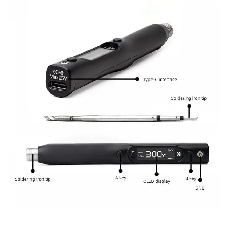 HGLRC RC1 Electric Soldering Irons - Gallery Image 2