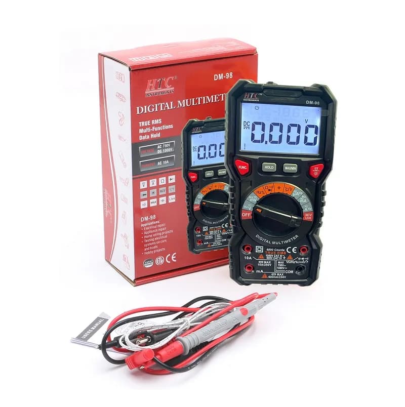 HTC DM 98 Digital Multimeter - Gallery Image 2