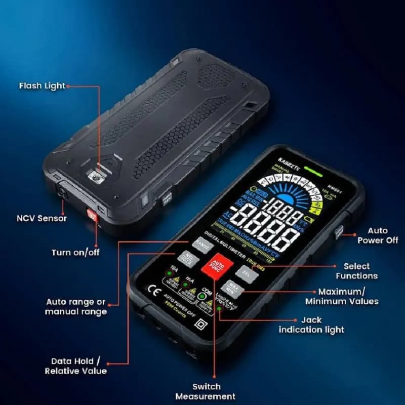 Kaiweets KM601 Multimeter - Gallery Image 1