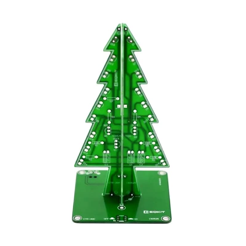 LED 3D Christmas Tree- DIY Kit - Gallery Image 2