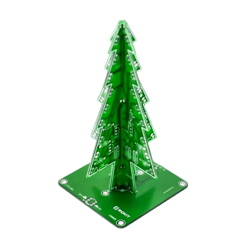 LED 3D Christmas Tree- DIY Kit - Gallery Image 3