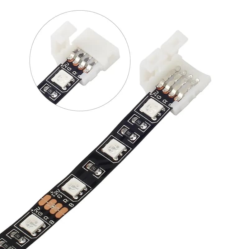 LED Connector 4pin 10mm (Pack of 2) - Gallery Image 3