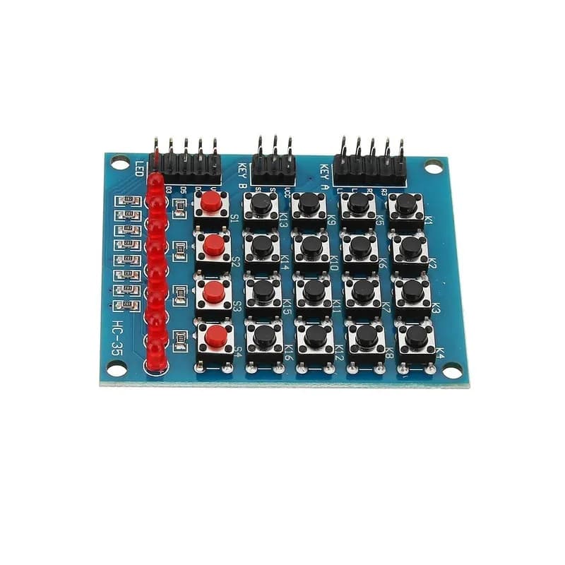 LED Scroller Matrix keyboard - Gallery Image 1