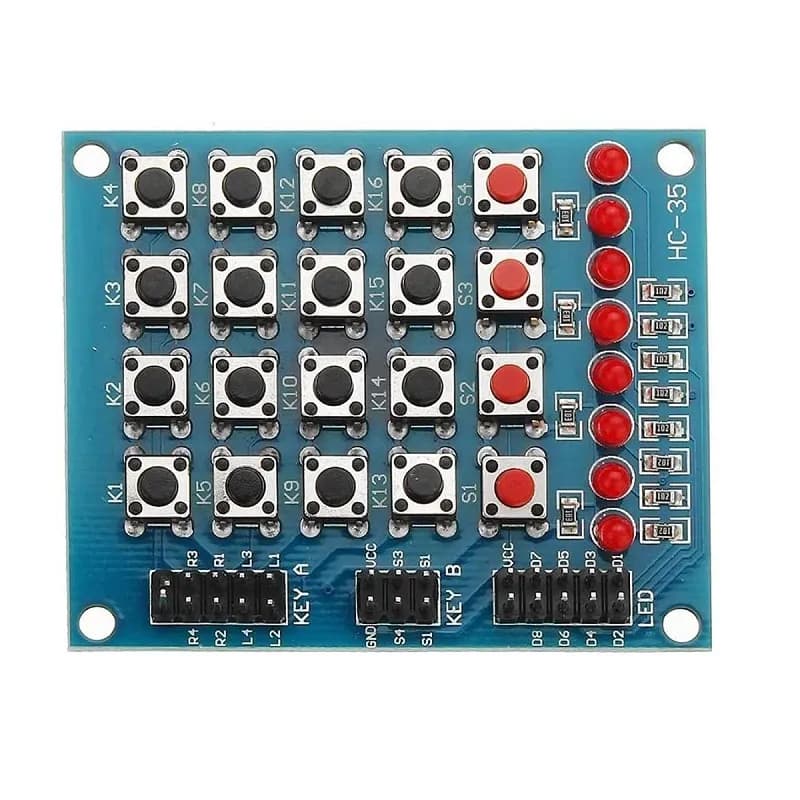LED Scroller Matrix keyboard - Gallery Image 4