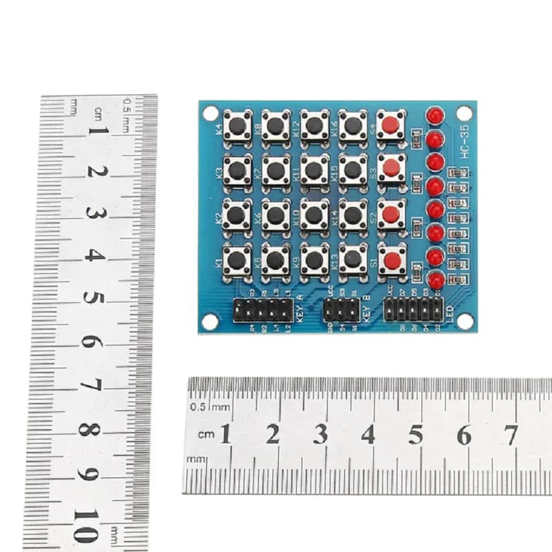 LED Scroller Matrix keyboard - Gallery Image 2