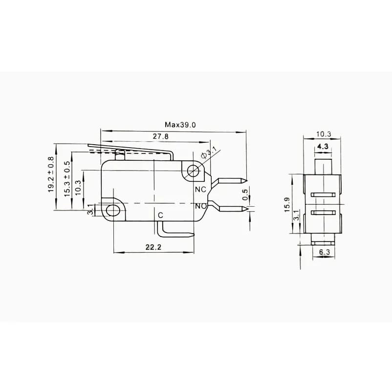 Limit Switch-KV18 - Gallery Image 1