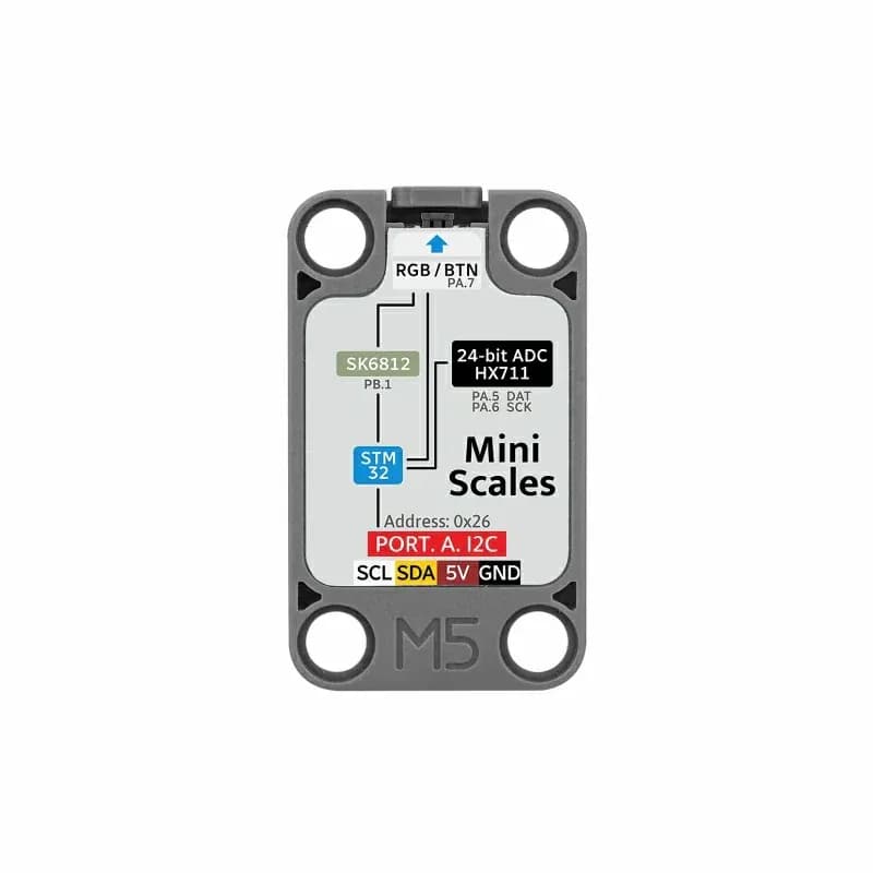M5Stack Mini Scales Unit (HX711) - Gallery Image 1