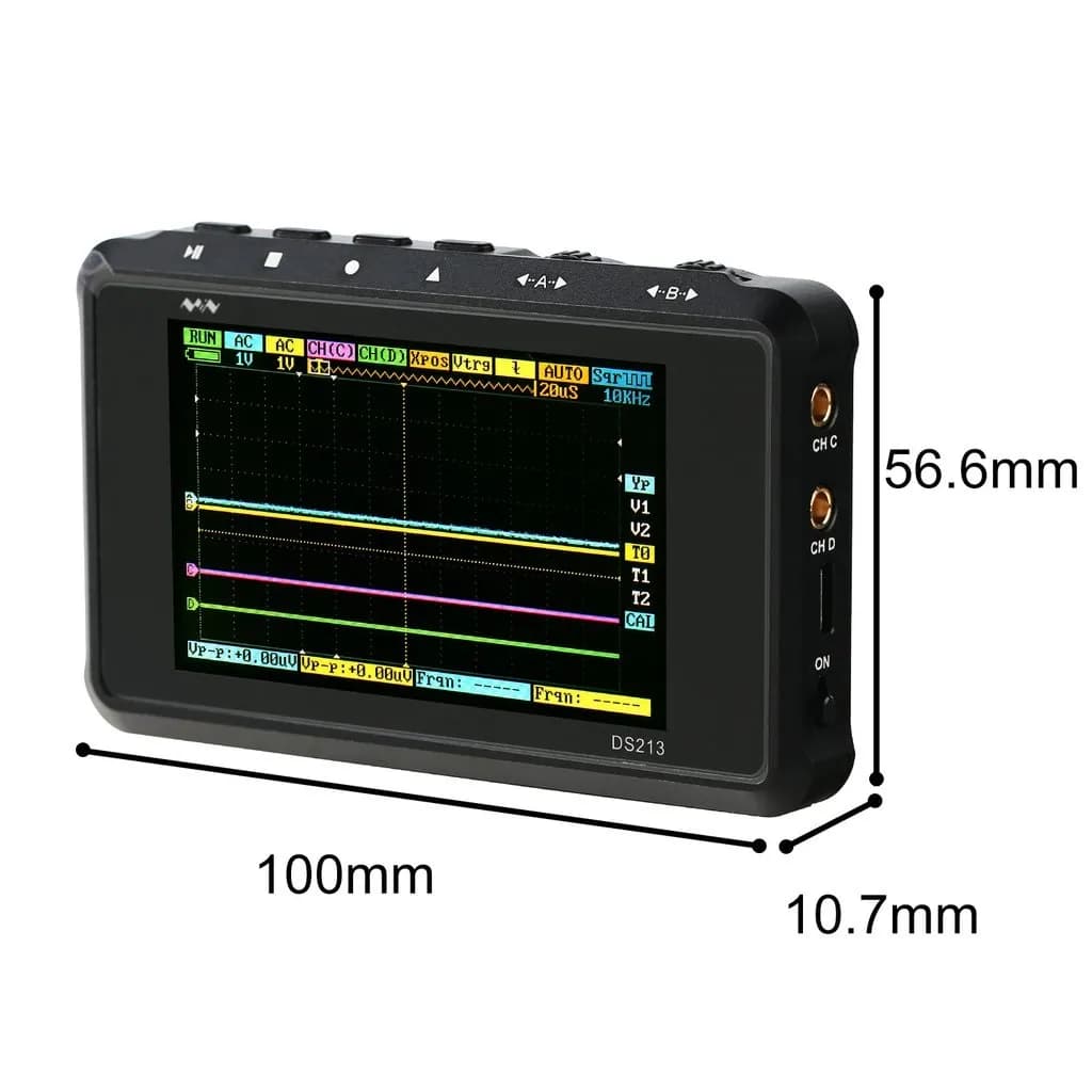 Mini Oscilloscope DS213 - Gallery Image 1