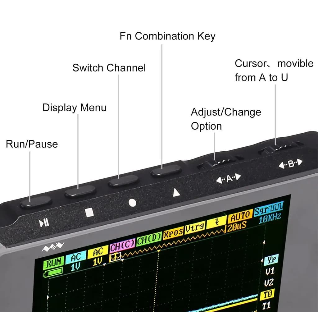 Mini Oscilloscope DS213 - Gallery Image 9