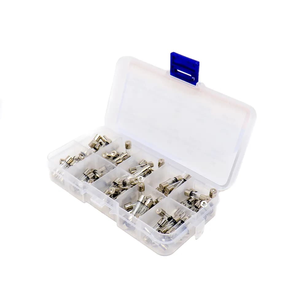 ORANGE 100PCS 5*20mm Glass Fuse Kit - Gallery Image 1