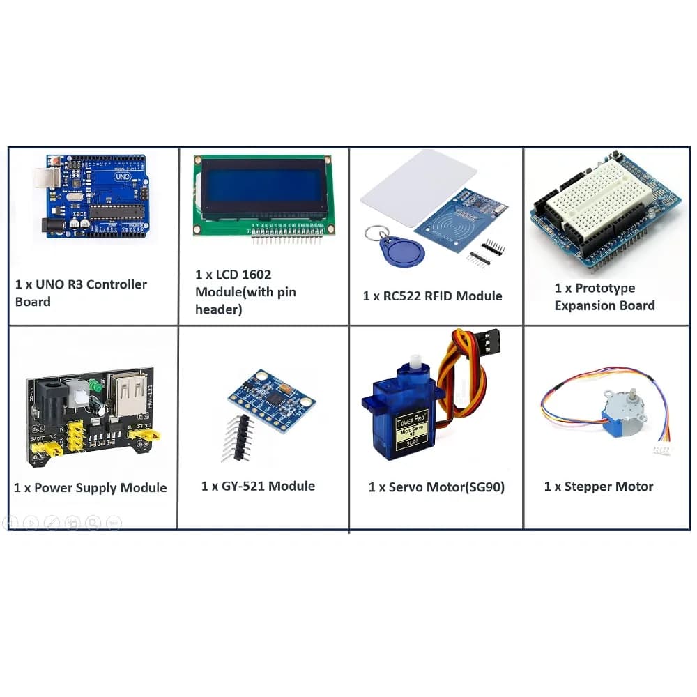 ORANGE Advance Kit For Arduino Uno - Gallery Image 1
