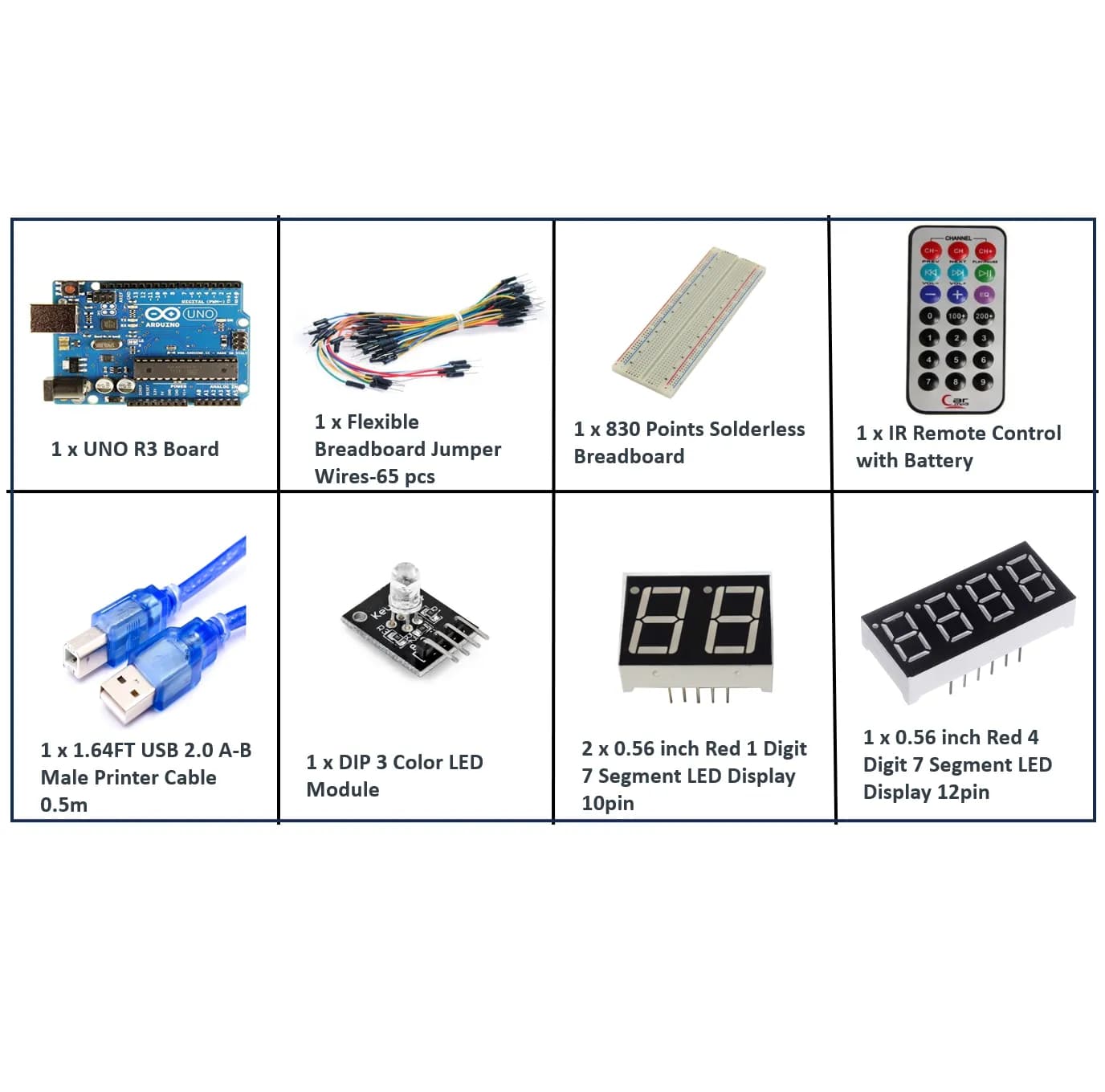 ORANGE Starter Kit For Arduino Uno - Gallery Image 1