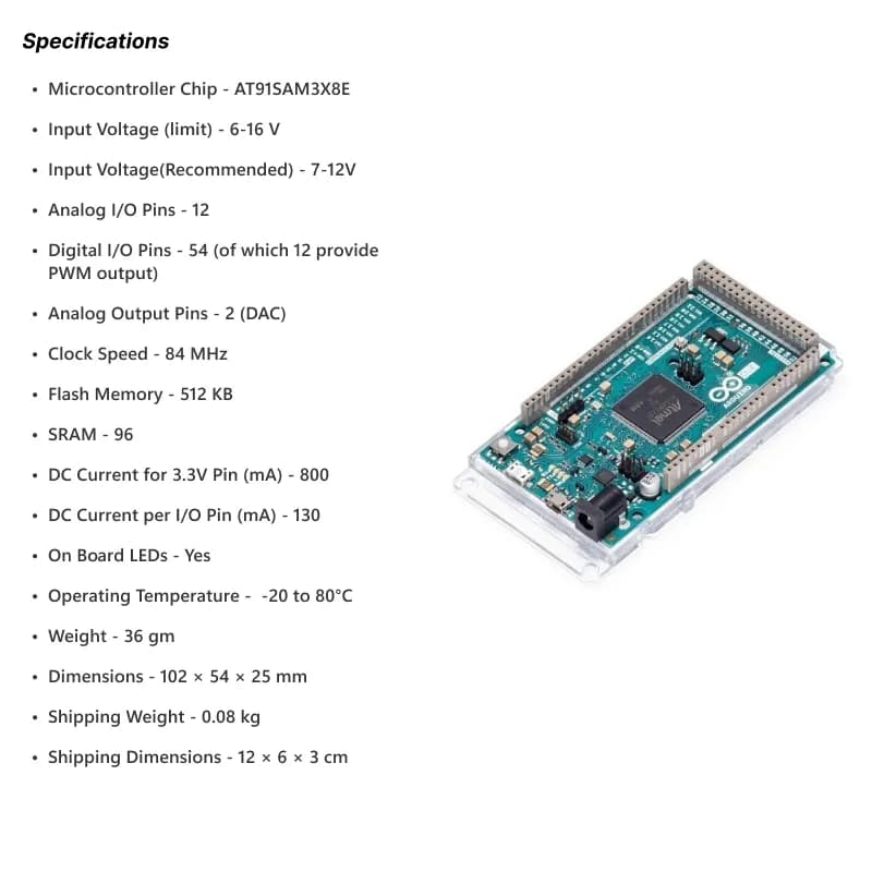 Original Arduino Due Board A000062 - Gallery Image 5