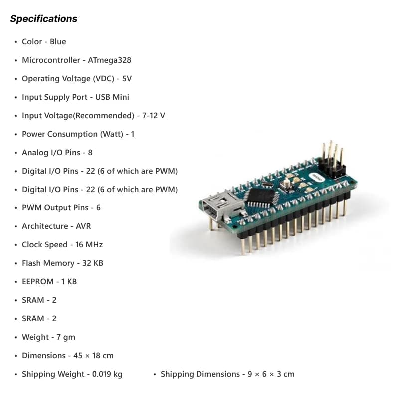 Original Arduino Nano A000005 - Gallery Image 3