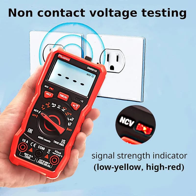 Plusivo Digital Multimeter DM501D - Gallery Image 6