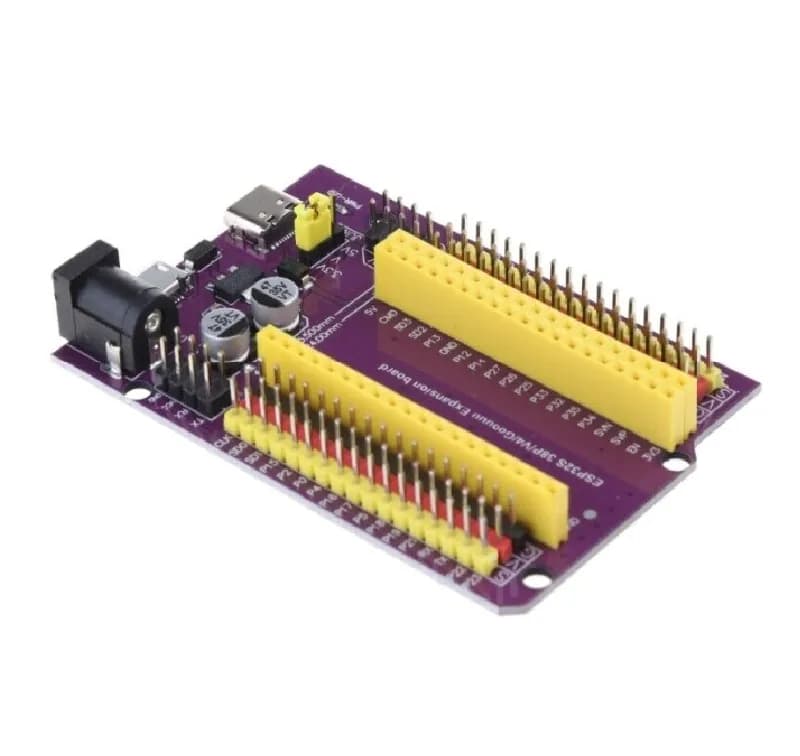 Purple Esp32 38pin Expansion Board - Gallery Image 2