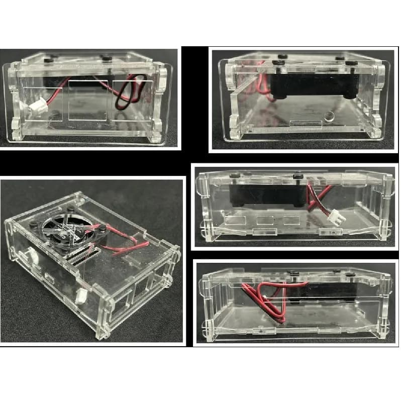 Raspberry pi 4 Acrylic case - Gallery Image 1