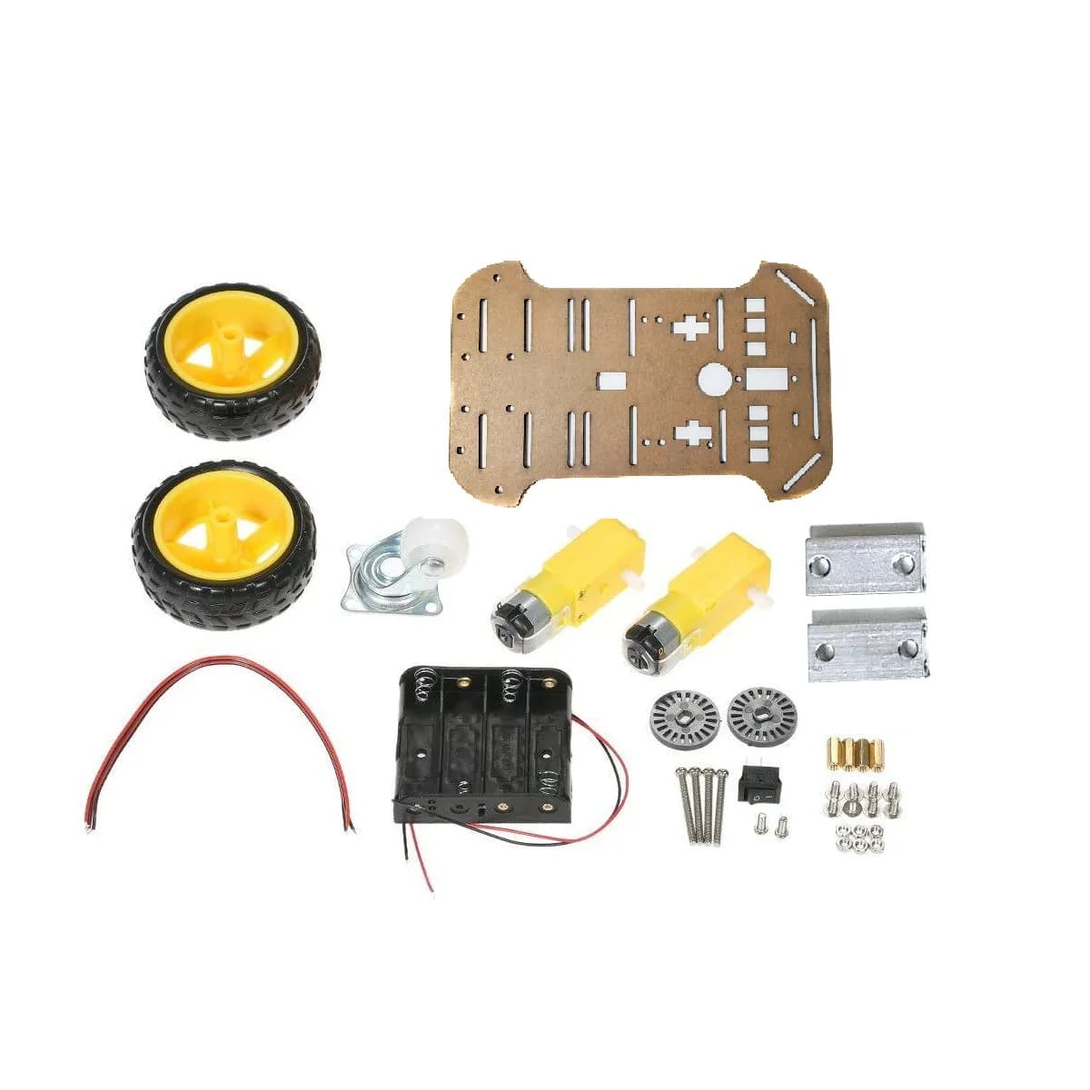 Robot Smart Car Chassis-Black - Gallery Image 3