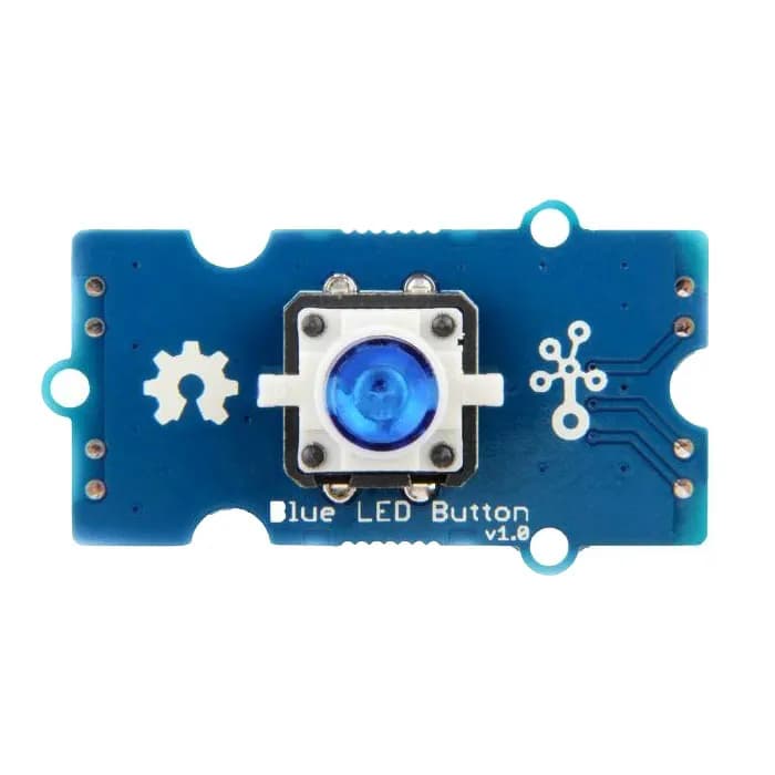 Seeed Studio Grove Blue LED Button - Gallery Image 1