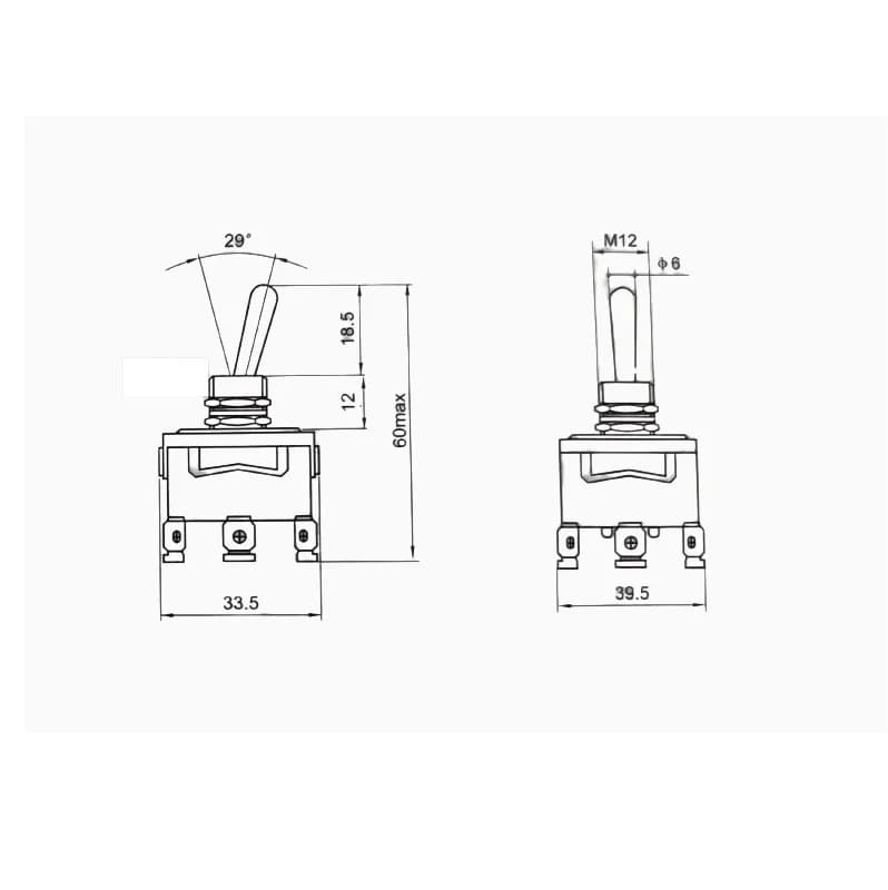 Slide Switch-KND-302 - Gallery Image 1