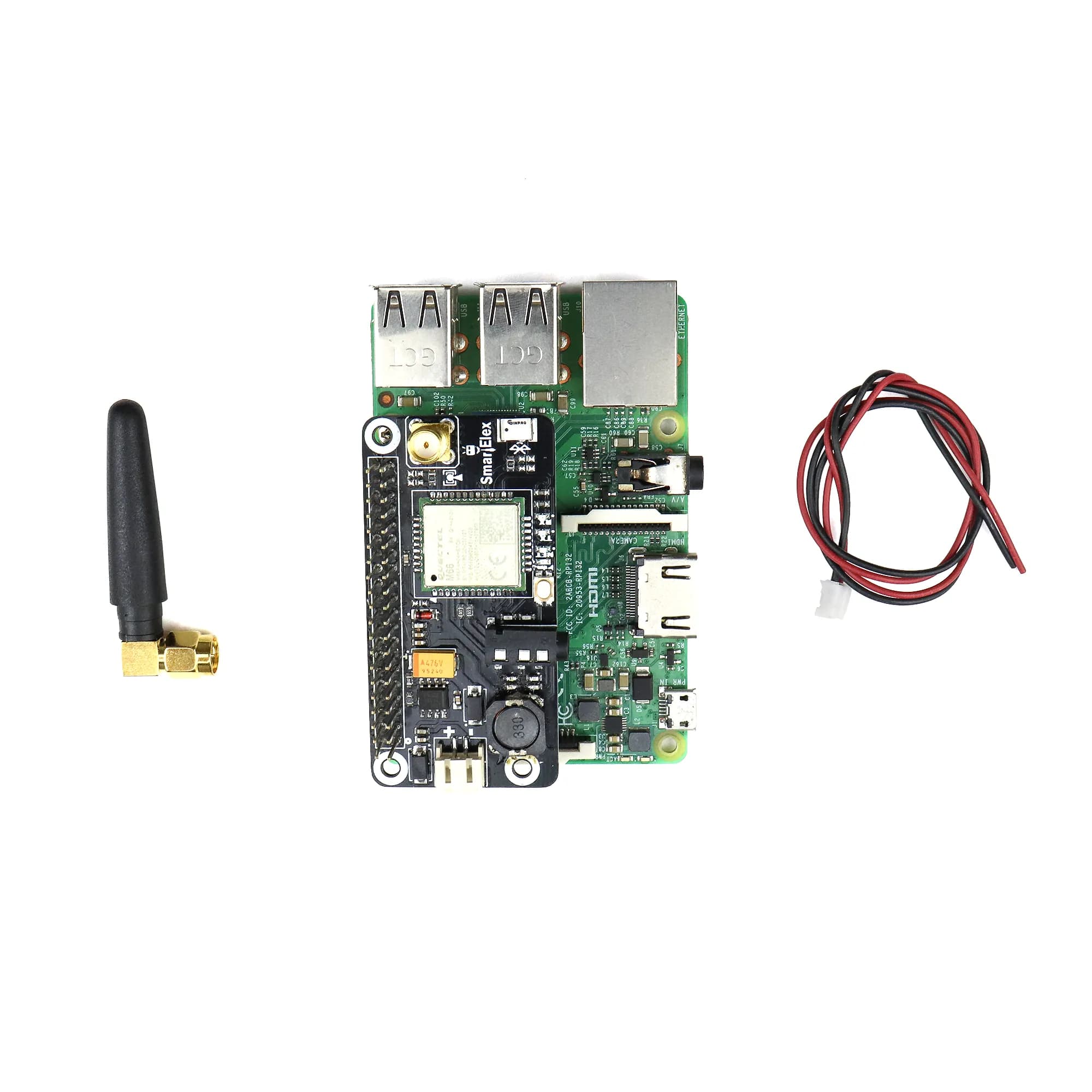 SmartElex GSM HAT for Raspberry Pi - Gallery Image 4