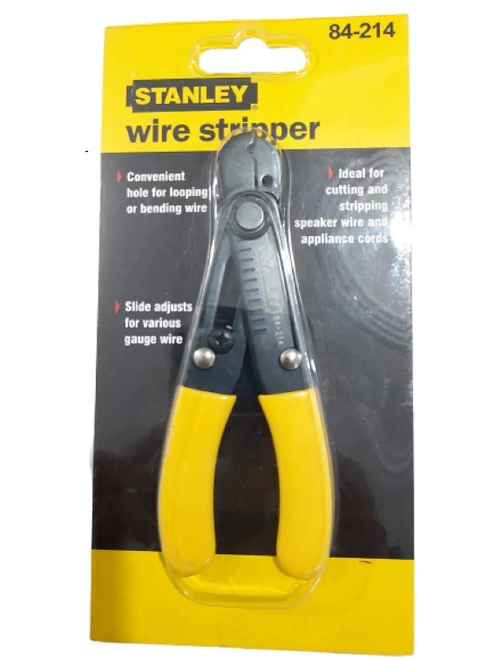Stanley Wire Stripper (Cutter) 130mm - Gallery Image 1