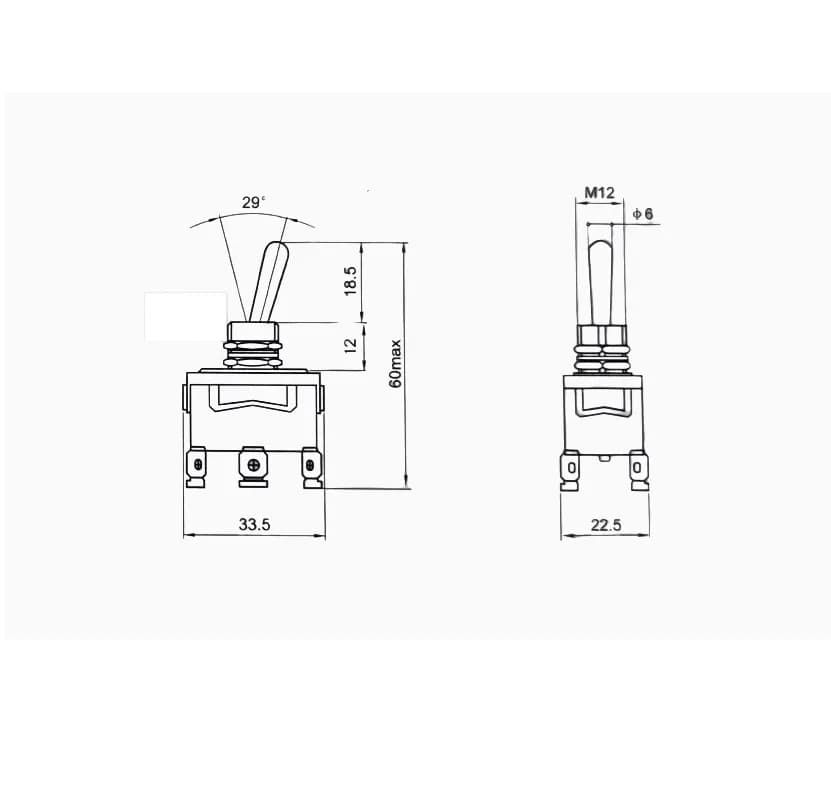 Toggle Switch-KND-202 - Gallery Image 1