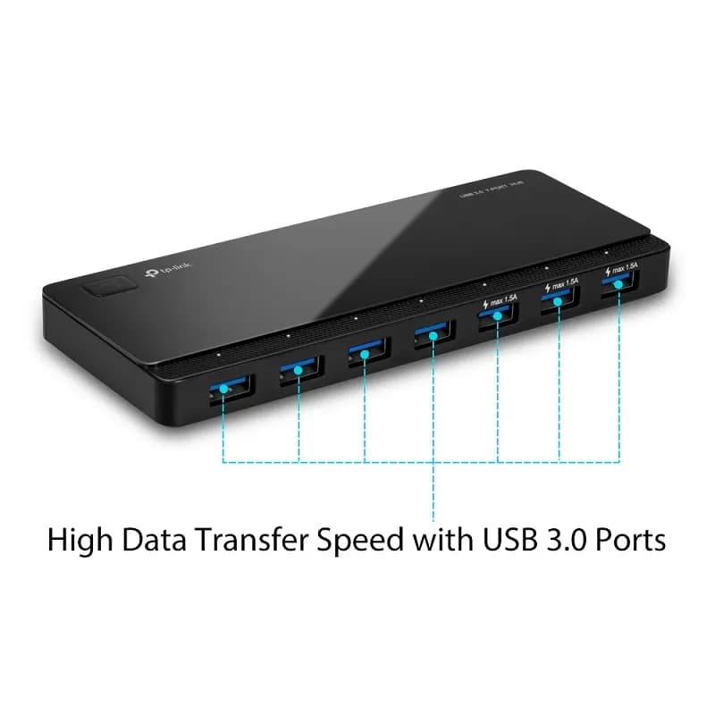 TP LINK USB 3.0 7-Port Hub UH700 - Gallery Image 3