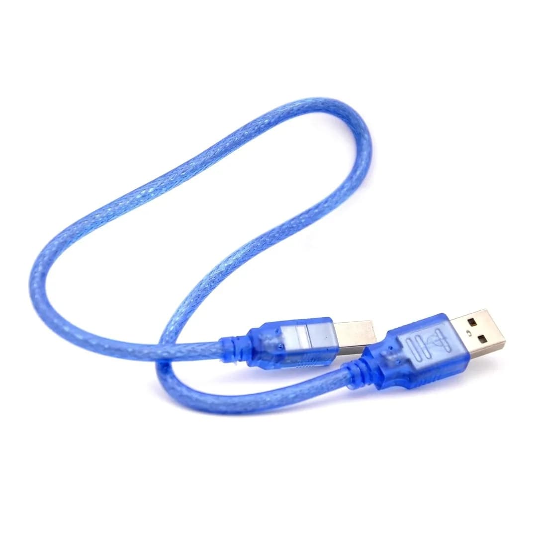 USB 2.0 A-B Male Printer Cable 0.3m - Gallery Image 1