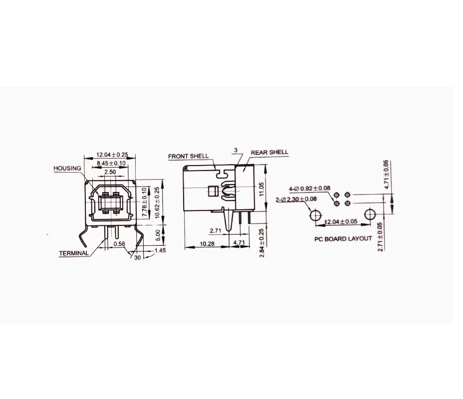 USB Connector-JDH-11 - Gallery Image 2