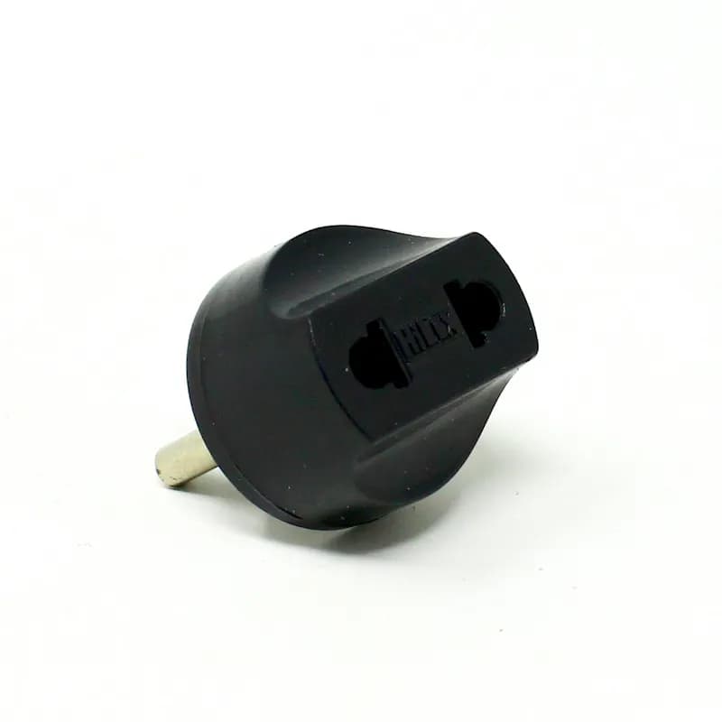 US-EU 2 PIN Plug Converter – 2 Pcs. - Gallery Image 1