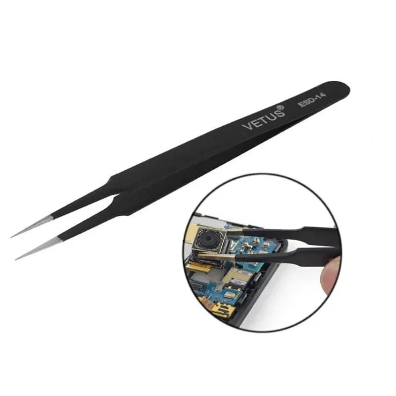 Vetus ESD-14 Anti-Static Tweezer - Gallery Image 2