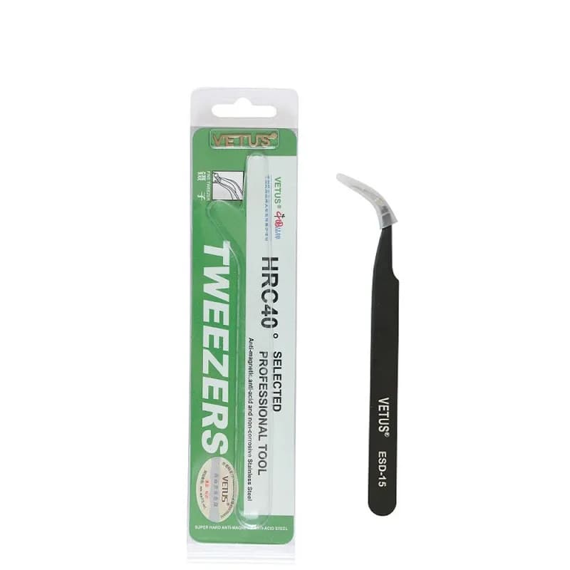 Vetus ESD-15 Anti-Static Tweezer - Gallery Image 3