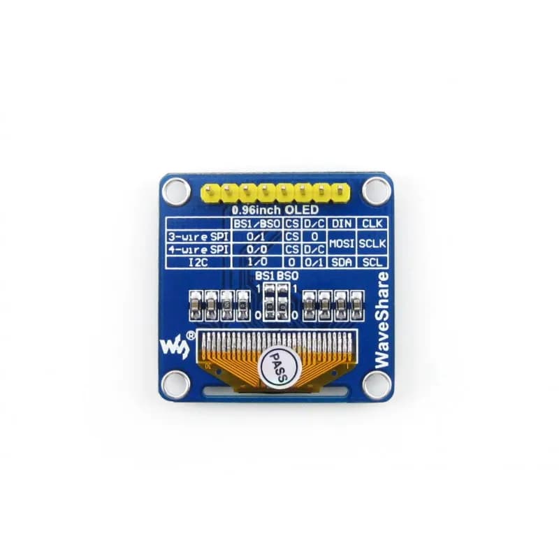 Waveshare 0.96 Inch OLED Display (B) - Gallery Image 2