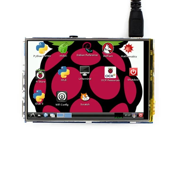 Waveshare 3.5 Inch RPi LCD (A) 480×320 - Gallery Image 3