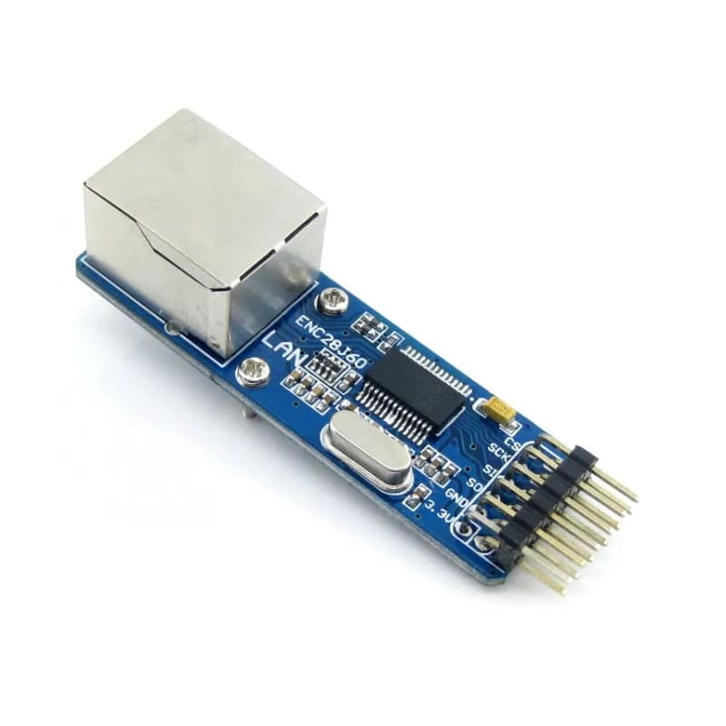 Waveshare ENC28J60 Ethernet Board - Gallery Image 1