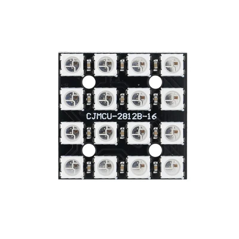 WS2812B 4×4 RGB LED Module - Gallery Image 2
