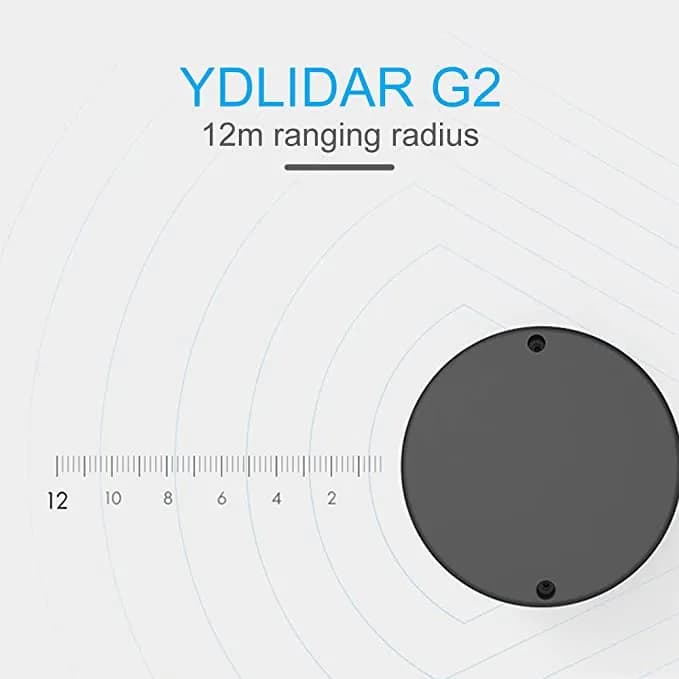YDLIDAR G2 360° 2D LiDAR Sensor - Gallery Image 5
