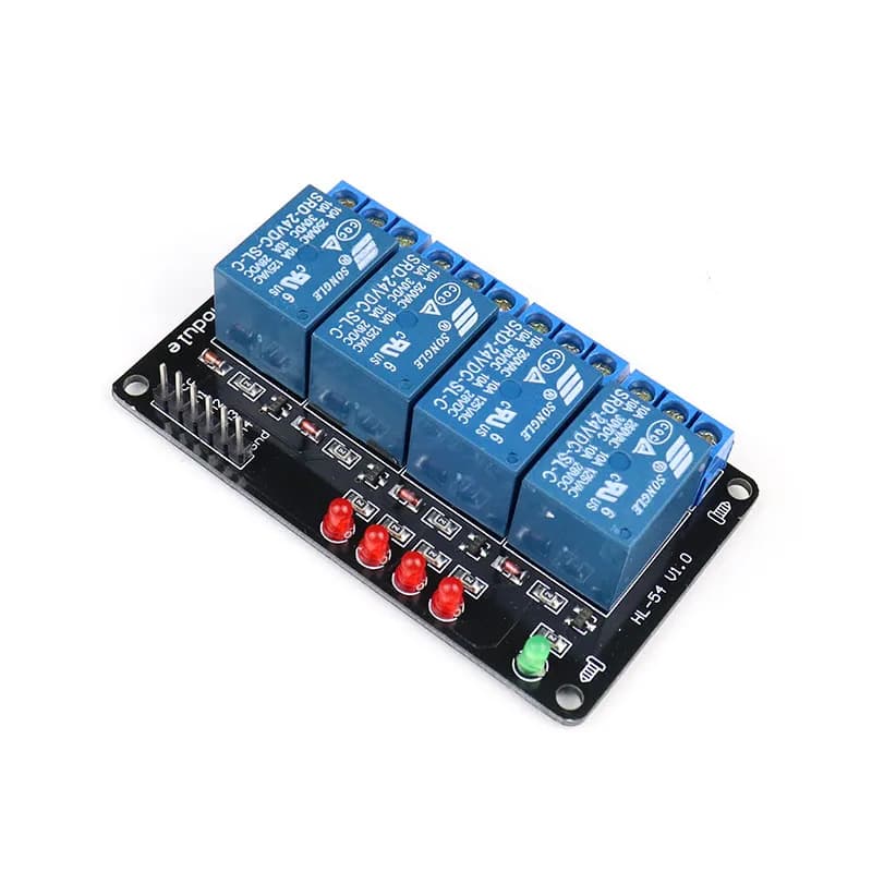 24V 4 Channel Relay Module