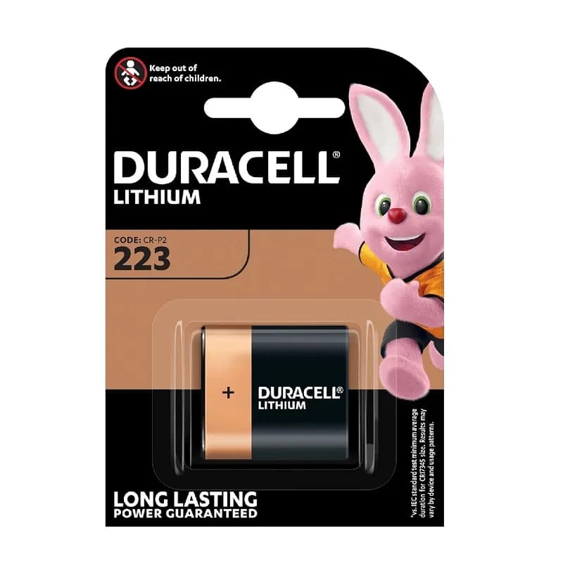 Duracell 223, CR-P2 Battery