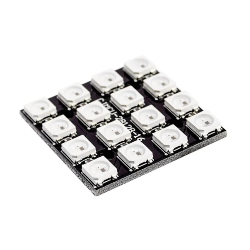 WS2812B 4×4 RGB LED Module